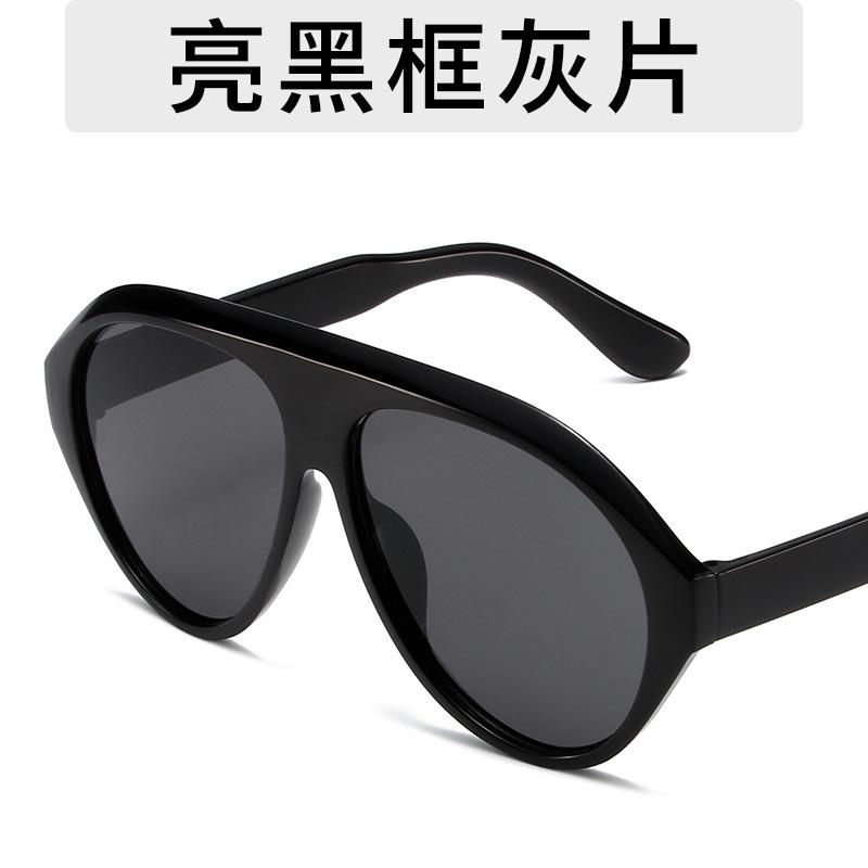 New Oversized Oval Sunglasses Vintage Designer Women Fashion Sun Glasses UV400 Luxury Brand Male Female Shades Glasses