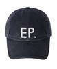Ipidibellob Ep Applique Vintage Ball Cap Charcoal