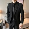 Abito da uomo slim fit stile coreano: Giacca da Abito da Sposo e da Cerimonia per Testimoni