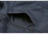 Little Bird's Men's Soft Shell Jacket with Velvet Lining - Autumn/Winter Windproof Waterproof Hiking Coat