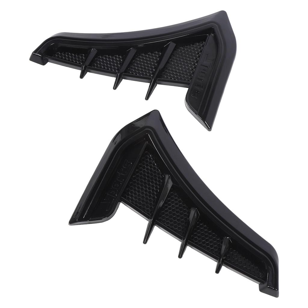1 Pair Side Vent Trim Sporty Look Enhanced Performance Side Mudguard Air Wing Vent Trim Sticker for 1 Series E90 E91