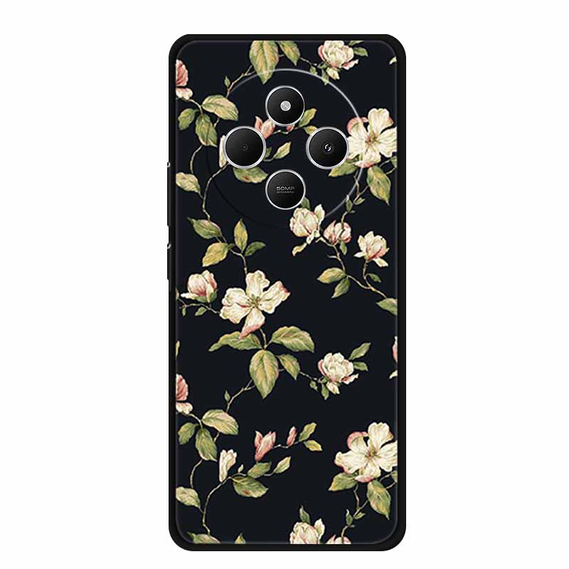 For Xiaomi Poco C75 Case PocoC75 Coque Black Silicone Soft Phone Case For Redmi 14C 14R A3 Pro Back Cover Case Redmi14C 14 C Bag
