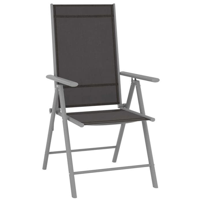 VidaXL 6x Folding Garden Chairs Patio Armchairs Outdoor Dining Chairs Terrace Armchairs 312183