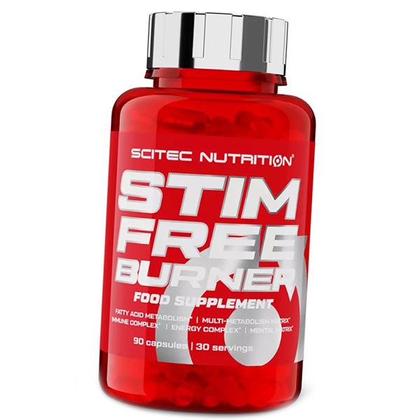 Комплексный Жиросжигатель в капсулах, Stim Free Burner, Scitec Nutrition  90капс (02087030)