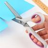 Dressmaking Scissor Scalloped Scissors Zigzag Professional Tailor Sewing Pinking Shears Stainless Chisel Fabric Serrated Steel
