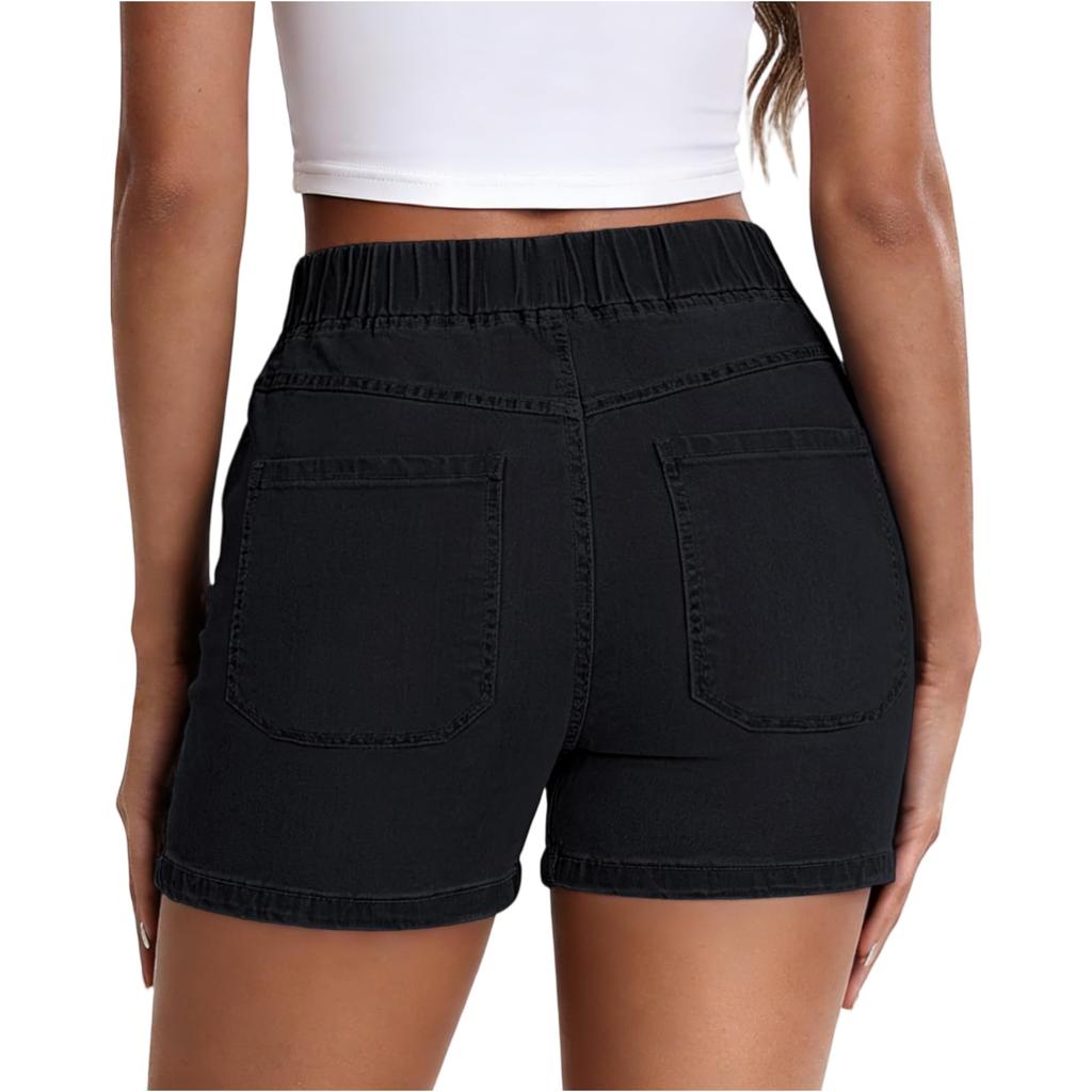 Damskie Codzienne Wszechstronne Modne Jeansowe Szorty