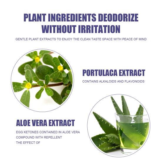 60ML Pet Deodorant Spray Efficient Long Lasting Effect Quick Remove Pet Odor