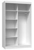 Wardrobe Iga 120 A/B ANTHRACITE ARTISAN