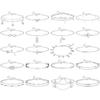 New Trendy Anklets  Bulk Delicate Gift Party Gold Foot Chain for Women Butterfly Fashion Jewelry Anklets
