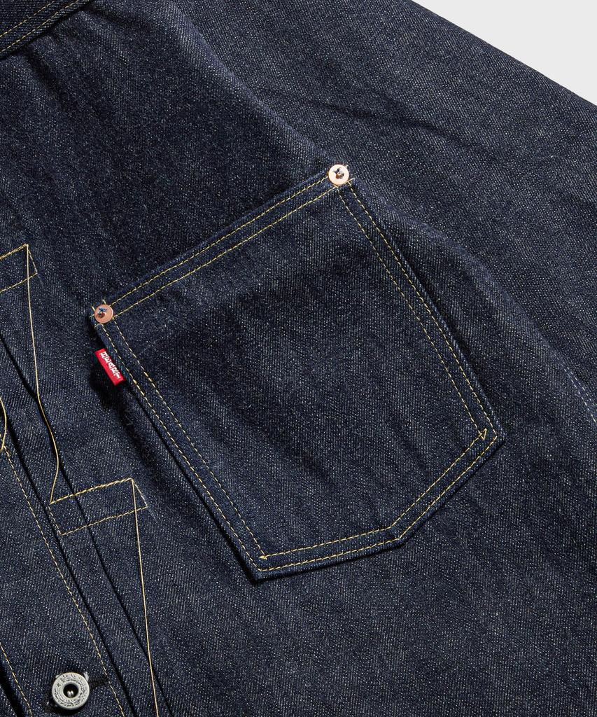 Bronson Lot 44806Xx Wwii Type 1 Selvedge Denim Jacket