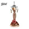 Soporte para Joyas Mini Maniquí Dama Maniquí Organizador con 8 Ganchos