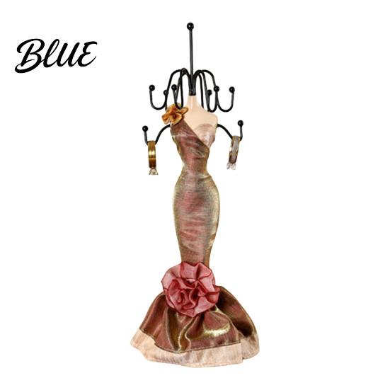 Soporte para Joyas Mini Maniquí Dama Maniquí Organizador con 8 Ganchos