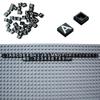 Byggeklodser 41 stk. DIY Bogstaver Tal Fliser Print Constructor Model Tilbehør Figurer Klodser Glatte 1x1 3070 MOC