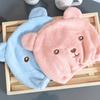Adorable Bear Cartoon Quick-Dry Absorbent Hair Cap for Adults
