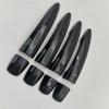 For Nissan Altima 2019 2020 Glossy Black Side Smart Lock Door Handle Covers Trim