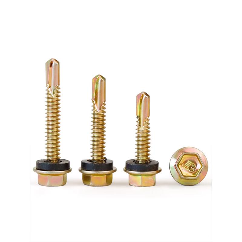 Color Zinc Hex Head Self-Drilling Screws