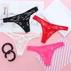  Women's Lace Lingerie Knickers G-string Thongs Panties Underwear Briefs