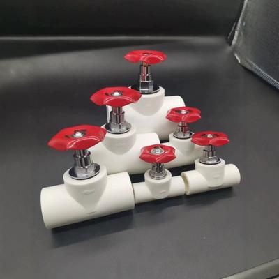 20~32mm High Quality PPR Plastic Gate Valve Industrial Socket Type Plumbing Sluice Switch Ball Valve Aquarium Accessories