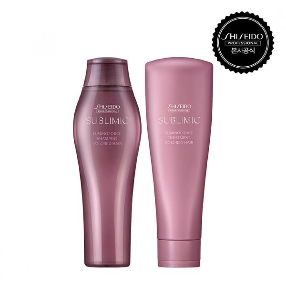 Sublimic Luminoforce Shampoo 250ml + Treatment 250g Single option