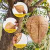 2-5Pcs Wasp Nest Decoy Outdoor Hanging Faux Hornets Paper Lantern Insect Deterrents Non-Toxic Fake Nest for Garden Patio Outdoor