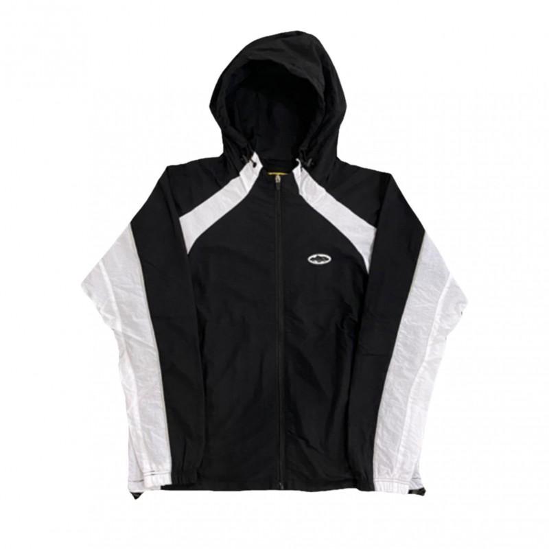 Cortez Windbreaker Jacket Mens Black Casual