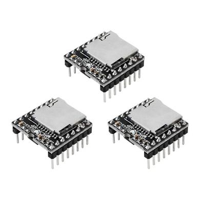 3Pcs Mini Module for Dfplayer Mini Development Board Mini MP3 Player TF Card U Disk Board Sound Voice Module Board
