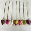Faux Anthurium Plant Realistic Touch Indoor Outdoor Decoration For Photography Props