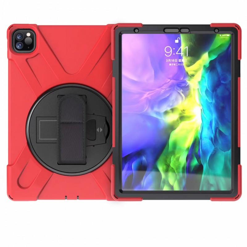 IPad Air 5 Case With Hand Strap Optional Shoulder 10.2-inch 10th Gen Shockproof Plastic Cover