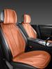 Suede Seat Cover Universal Four Seasons Cars Seats Covers Breathable Seat Non-slip Luxury Car Rams Latex Seat Cover with Pillow