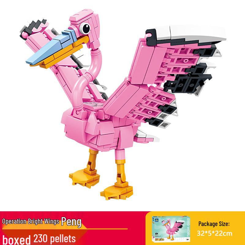 Kai Zhi Compatible Lego Insect Toy: Mantis Model Building Blocks for Kids, Educational Animal Jigsaw Puzzle Gift