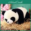 Panda Plush Stuffed Animal Toy With Short Plush Fur And Pp Cotton Fill For Kids Gift