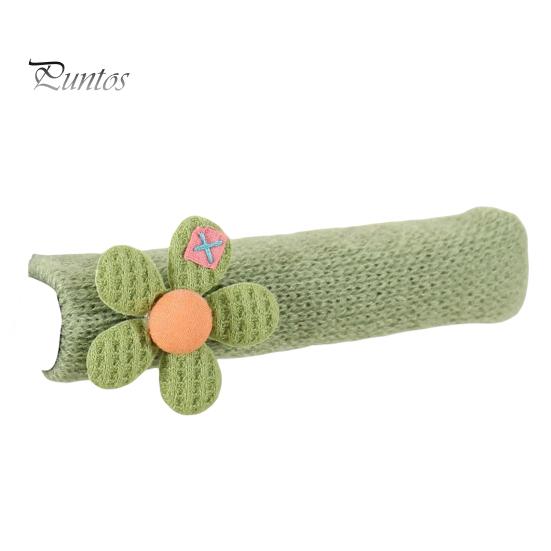 Soft Acrylic Handle Wraps Knitted Doorknob Covers, Thick Anti?Slip Furniture Feet Protector Sleeves, Door Decorative Leg Socks Cushion Pads,