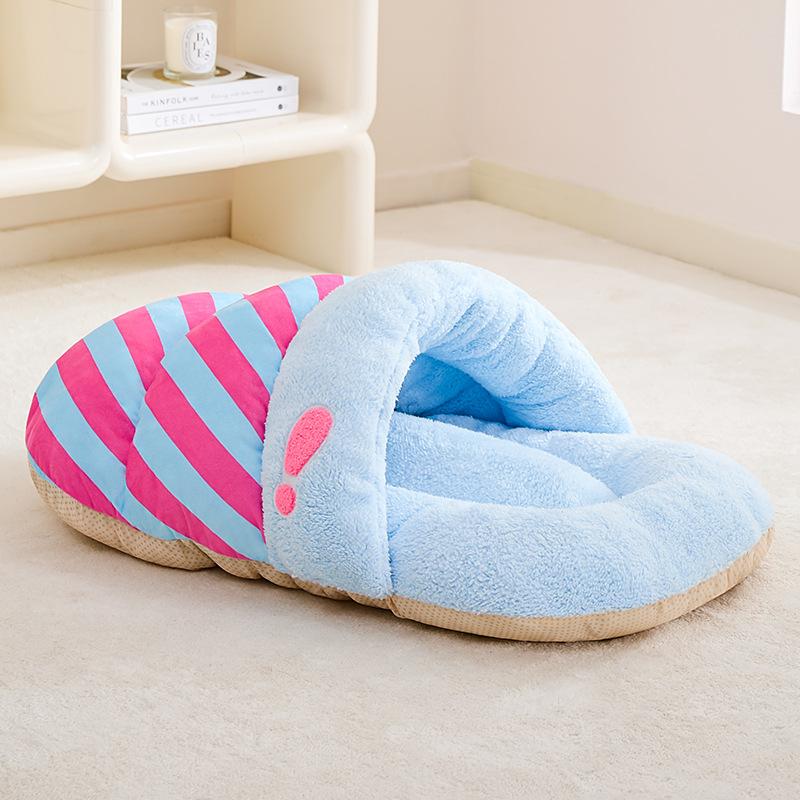 New Luxury Enclosed Cat Bed with Warmth and Security Features for Cats In Multi-Cat Families All-Season Pet Sofa Cat Accessories