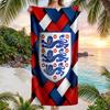 Toalla de Playa de la Selección Nacional de Fútbol de Inglaterra Suave de Microfibra Toalla de Verano Secado Rápido Absorbente para Playa Piscina Viaje