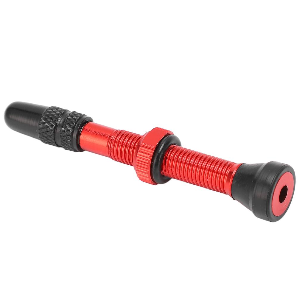 Tubeless Valve Stems Anodized Aluminum Alloy Vacuum Extension 40MM for Valve for Road Bikes Mountain Bikes