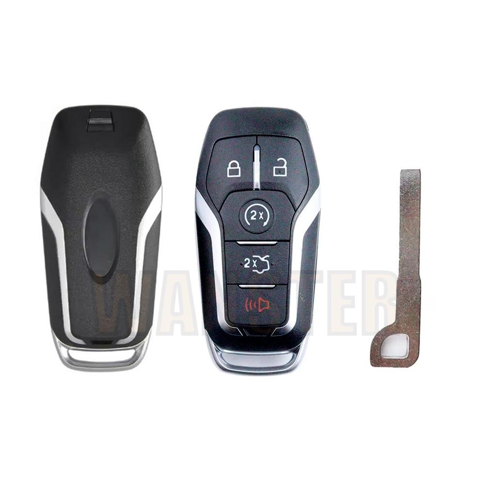 3/4/5 Botton M3N-A2C31243800 Ds7T-15K601-D Car Key Fob Case Shell Housing For Ford Mustang Edge Explorer Fusion Mondeo Kuka