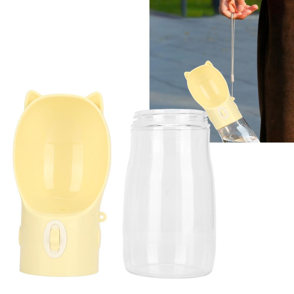 Lightweight Pet Water Bottle Leak Proof Portable Pet Drinker Dog Travel Water Cup Outdoor Activity