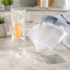 100 Pcs Set Transparent Ice Cream Bags Multi Size Rice Crispy Treat Bags  Candy Packaging Supplies