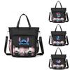 Lilo Stitch Kids Canvas Shoulder Bag With Colorful Print For Daily Use