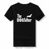 Dachshund funny cartoon T-shirt for men, fashionable summer, 100% cotton, casual street, round neck, short sleeve