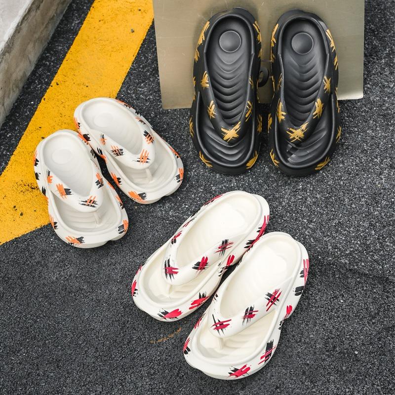 Sports Flip-flops Men's Summer Wear Ins Beach Sandals and Slippers