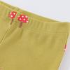 Girls' Leggings, Baby Bell-Bottom Pants, Casual Lazy Style, Mushroom Children's Elastic Waist, Slim Fit, Versatile Yellow Long Pants