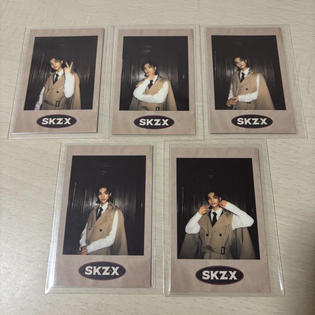 [USED] stray kids skz-x polaroid comp hyunjin