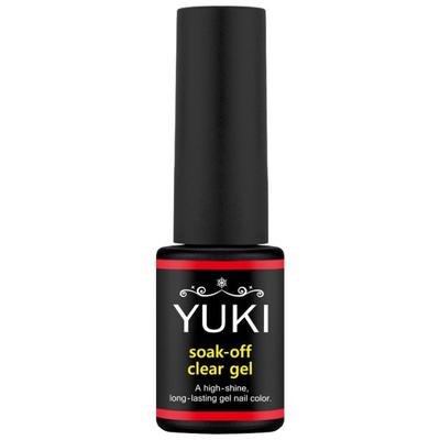 Yuki Sok-Off Clear Gel R 5g Gel Nail Premium RED Line