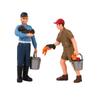 Gift Action Wrangler Worker Simulation Farmer Farm Human Figure Home Decoration Farmer People Model