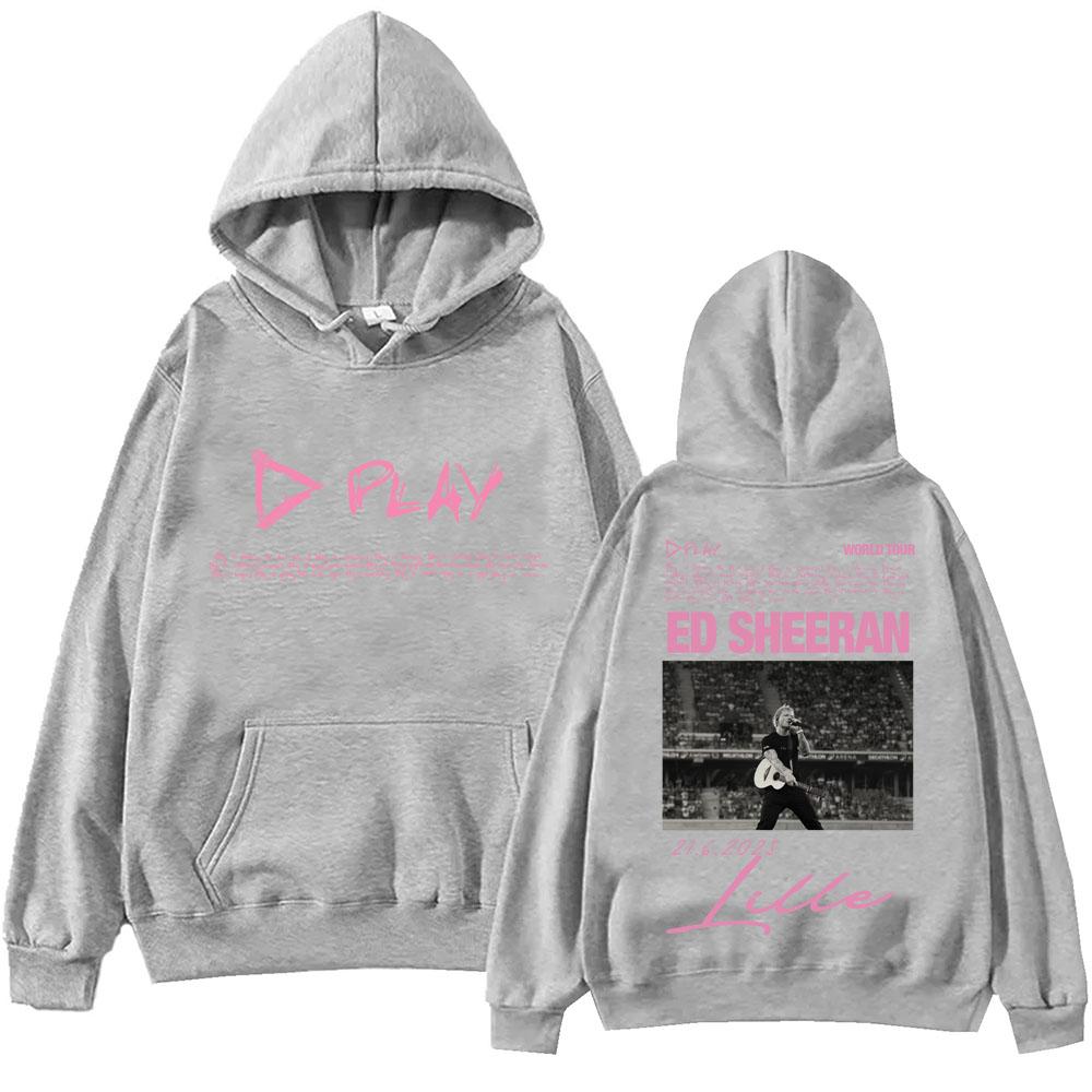 

Ed Sheeran Play World Tour Hoodie Harajuku Hip Hop Pullover Tops Sweatshirt Gift 3XL