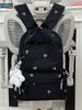 Girls' Versatile Shoulder Bag: Cute Embroidered Bow Backpack for Students and Travel