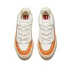 Anta Mousse Low Top Skateboard Shoes Women's Ivory White/Yellow Orange/Classic Umber Gray 122548035-3