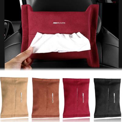 1 Stück Auto Taschentuchbox Halter Sonnenblende Sitzlehne Autozubehör Für Mercedes Benz AMG W212 W205 W246 W177 W176 W213 GLC GLE GLS ML Willkommen Laserlampe