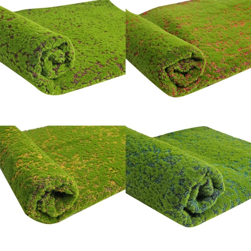 

Моделирование Мох Газон Мох Зелень Долговечное и долговечное украшение окна